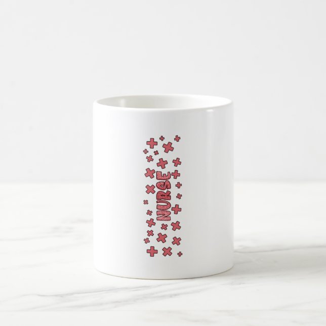 Mug Infirmière Cadeau Infirmière Pen Envelopper Bund (Centre)