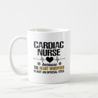Mug infirmière cardiaque école d'infirmières médical i