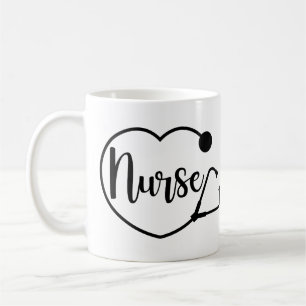 Mug Infirmière Coeur cadeau personnalisé