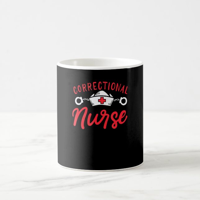 Mug Infirmière correctionnelle (Centre)