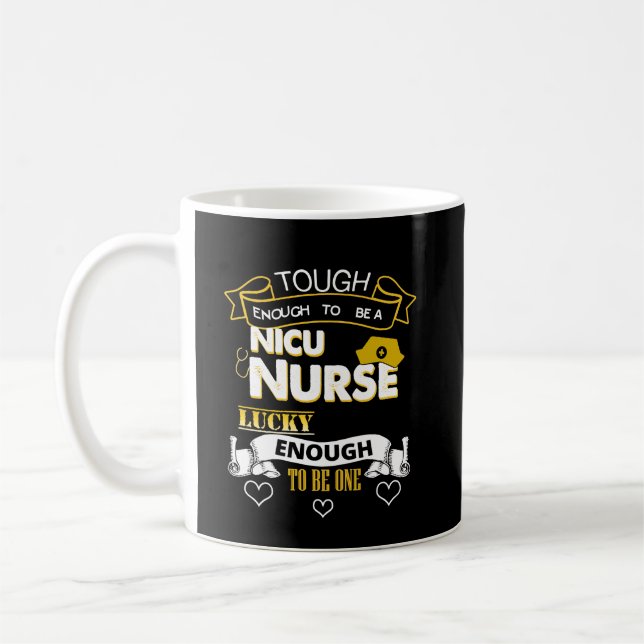 Mug Infirmière Cute NICU Soins néonatals Préémentiels  (Gauche)
