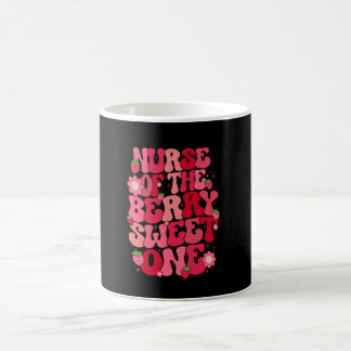 Mug Infirmière de la douce baie de fraise premier anni