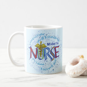Mug Infirmière de la Midwoman Motto