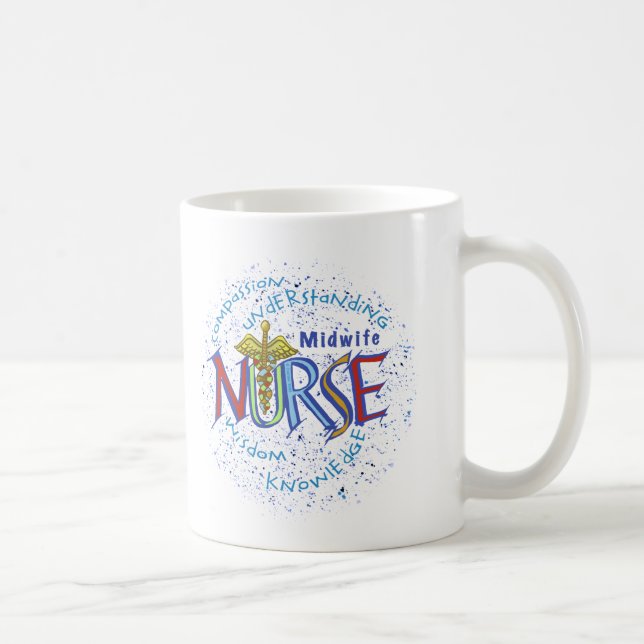 Mug Infirmière de la Midwoman Motto (Droite)