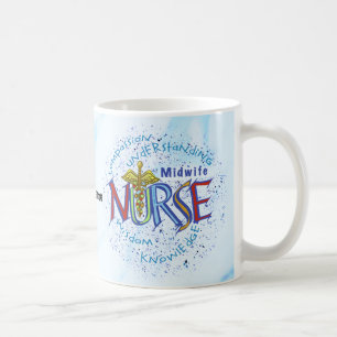 Mug Infirmière de la Midwoman Motto