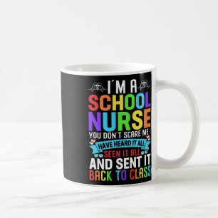 Mug Infirmière de l'école Appréciation infirmière Écol
