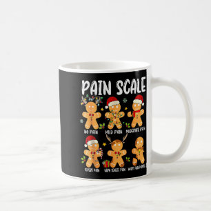 Mug Infirmière de Noël Trauma Pain Scale Pain d'épice