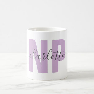 Mug Infirmière de NP personnalisée Praticien Diplôme C