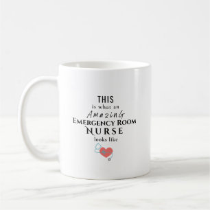 Mug Infirmière de salle d'urgence incroyable Personnal