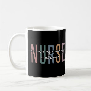 Mug Infirmière de salle d'urgence RN Futurs infirmiers