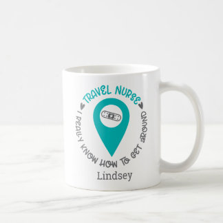 Mug Infirmière de voyage Funny personnalisée