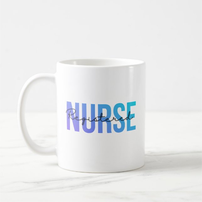 Mug Infirmière diplômée (Gauche)