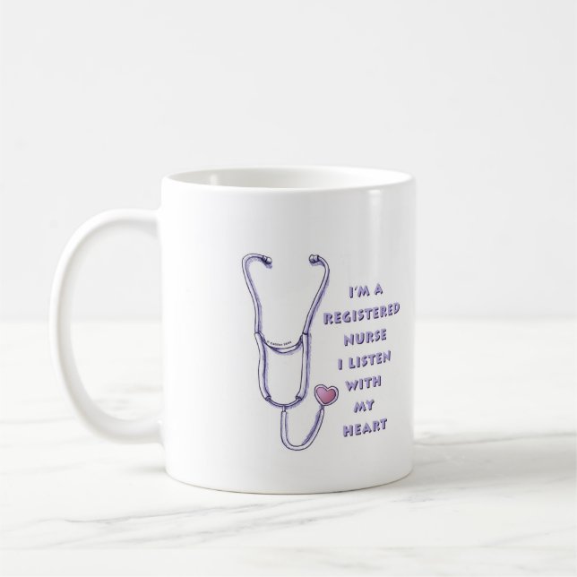 Mug Infirmière diplômée d'État  (Gauche)