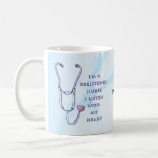 Mug Infirmière diplômée du cœur