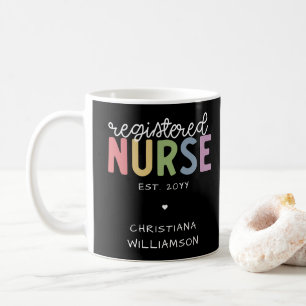 Mug Infirmière diplômée Infirmière autorisée (IA) Infi