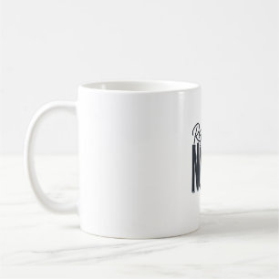 Mug Infirmière diplômée Script Typographie Vector Desi