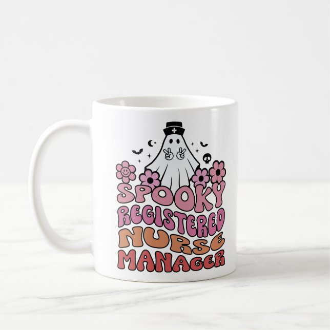 Mug Infirmière éffrayante inscrite Responsable Femmes (Gauche)
