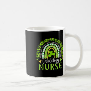 Mug Infirmière en cardiologie Jour de la Saint Patrick