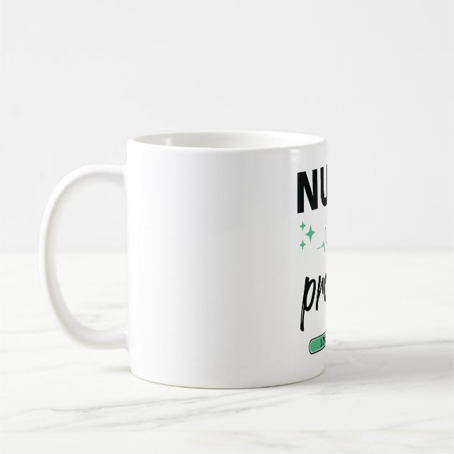 Mug Infirmière en cours (Gauche)