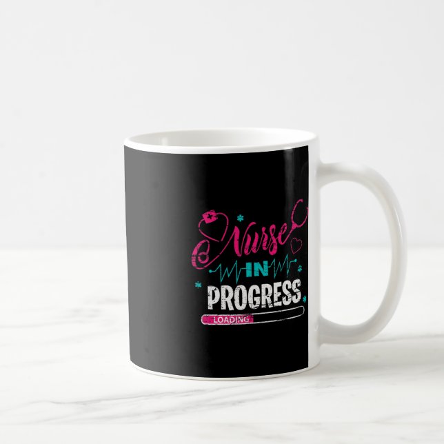 Mug Infirmière en cours Infirmière Fun Nurse (Droite)