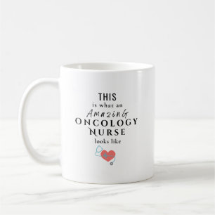 Mug Infirmière en oncologie incroyable nouveau poste
