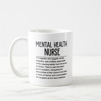 Mug infirmière en santé mentale