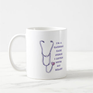 Mug Infirmière en soins cardiaques du cœur
