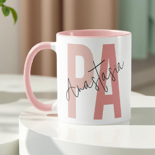 Mug Infirmière en soins infirmiers PA personnalisée As