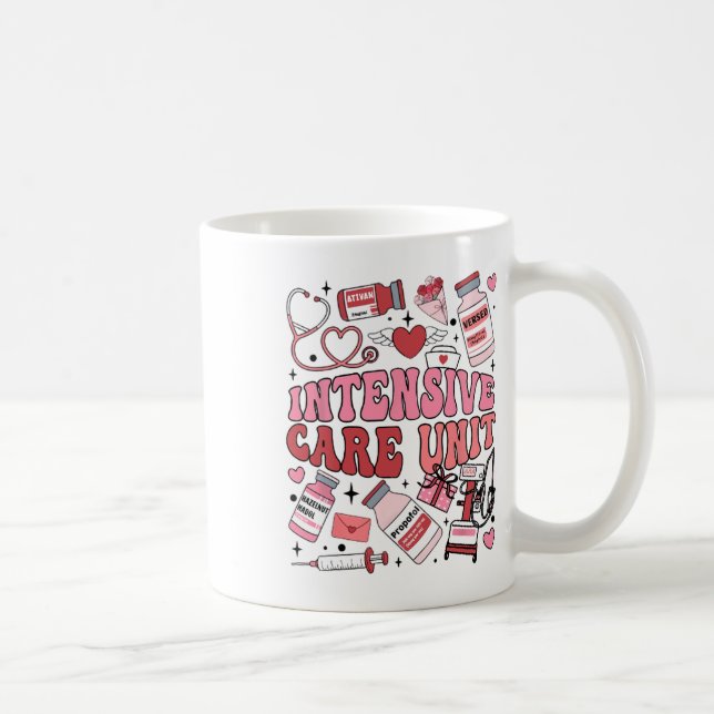 Mug Infirmière en soins intensifs Équipe de l'unité de (Droite)