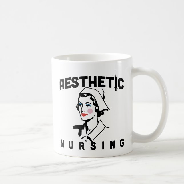 Mug infirmière esthétique personnalisée nom rn cadeau (Droite)