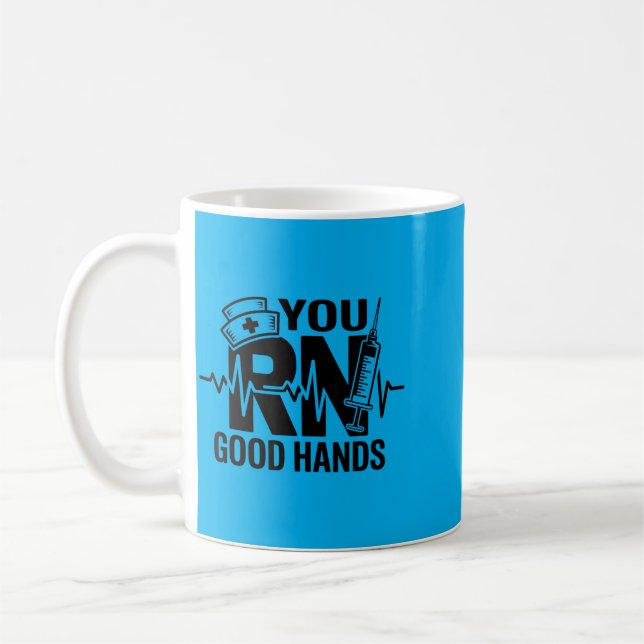 Mug Infirmière Étudiante Infirmière Diplômée De Bonnes (Gauche)