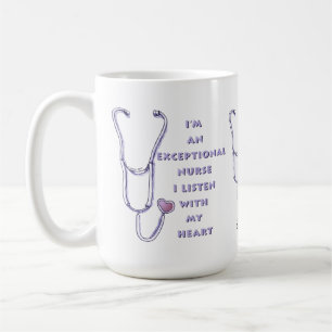 Mug Infirmière exceptionnelle Stethoscope