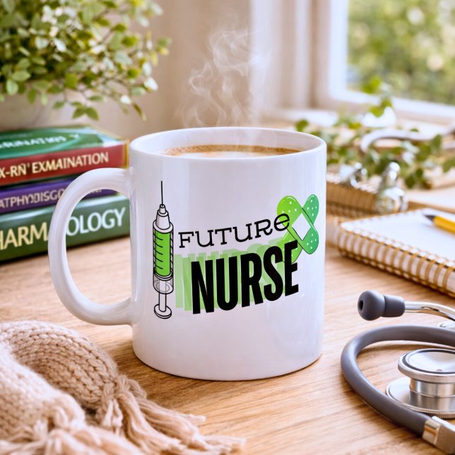Mug Infirmière future (Créateur téléchargé)