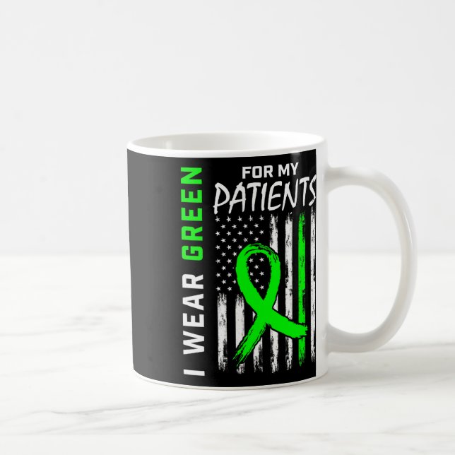 Mug Infirmière Green pour mes patients (Droite)
