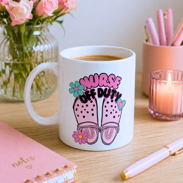 Mug Infirmière hors service (Créateur téléchargé)