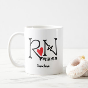 Mug Infirmière inscrite à la RN Nom du personnel essen