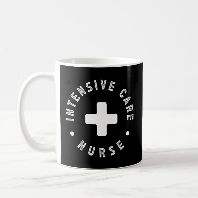 Mug Infirmière Intensive Unité De Soins Infirmière Icu (Gauche)