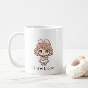 Mug Infirmière Kawaii – Tasses Café Infirmière Chi