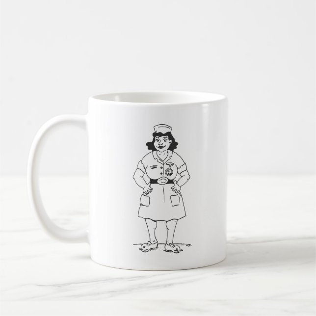 Mug Infirmière la plus géniale du monde (Gauche)