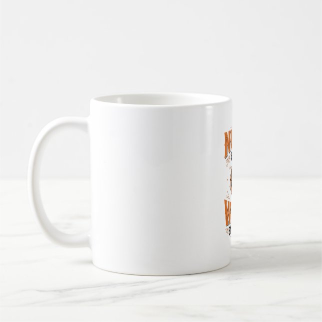 Mug Infirmière le jour sorcière la nuit Design Hallowe (Gauche)
