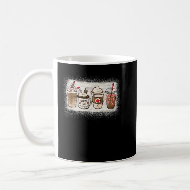Mug Infirmière Lover café Appréciation Soins de santé  (Gauche)