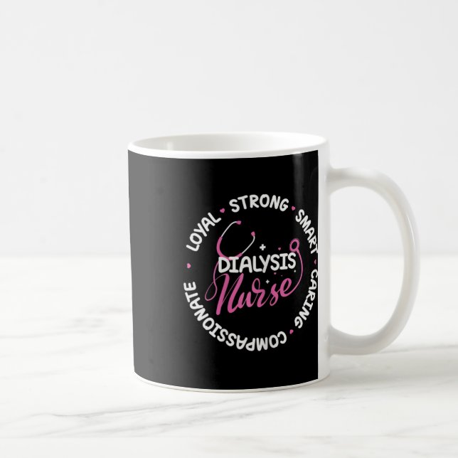 Mug Infirmière Maladie du rein Infirmière (Droite)