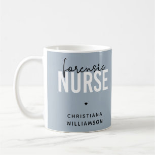 Mug Infirmière médico-légale   Cadeaux de soins infirm