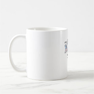 Mug Infirmière Mère Bébé Chemise à nœud floral Design_