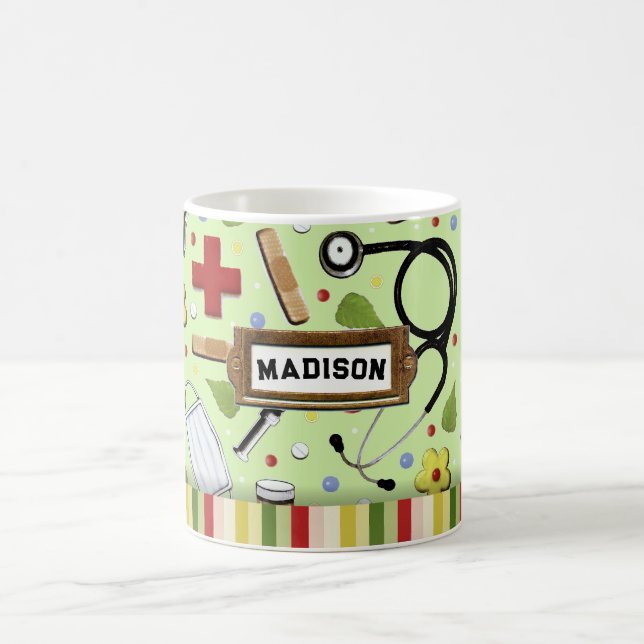 Mug Infirmière Mignonne (Centre)