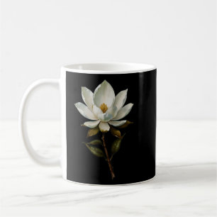 Mug Infirmière naturelle Magnolia Fleur Aquarelle Art