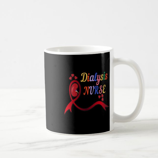 Mug Infirmière Néphrologie Infirmière Technicienne en  (Droite)
