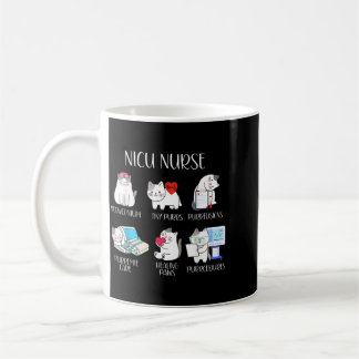 Mug Infirmière Nicu Drôle Chat Unité de soins intensif