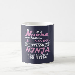 Mug Infirmière Ninja