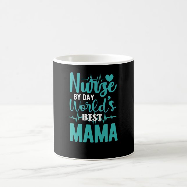 Mug Infirmière par jour, meilleure appréciation de mam (Centre)